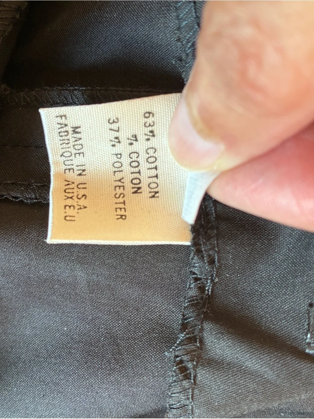Theory black lightweight wide leg cropped minamilist pants 4